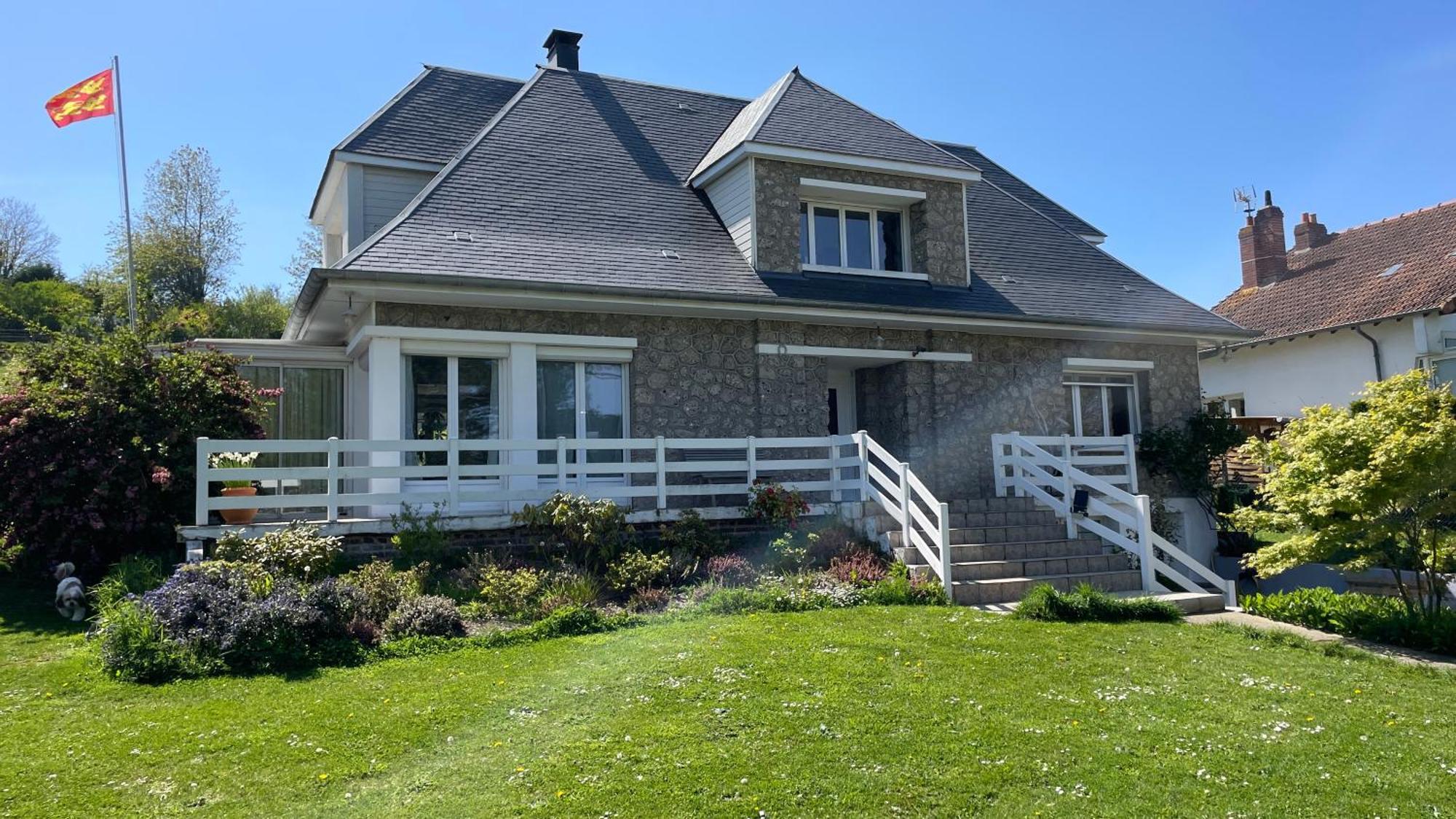 Maison Coco Quiberville Sur Mer- Seaside Golfers Villa - Near Golf De Dieppe Bagian luar foto